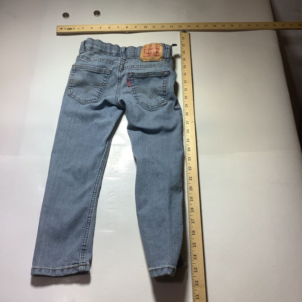 Levi's 511 Youth Boys Jeans Size 5 Reg Blue Stone Wash - Picture 2 of 7